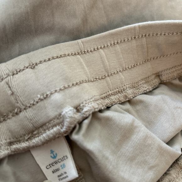 Crewcuts J.Crew‎ Pants SIze 16 H6243 Boys Pull On Khaki Elastic Waist Chinos - Picture 7 of 8